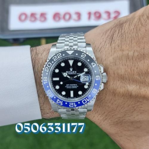 ساعة رولكس جي إم تي ماستر باتمان