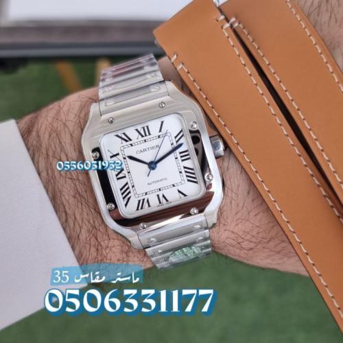 ساعة كارتير سانتوس مقاس 35 ماستر