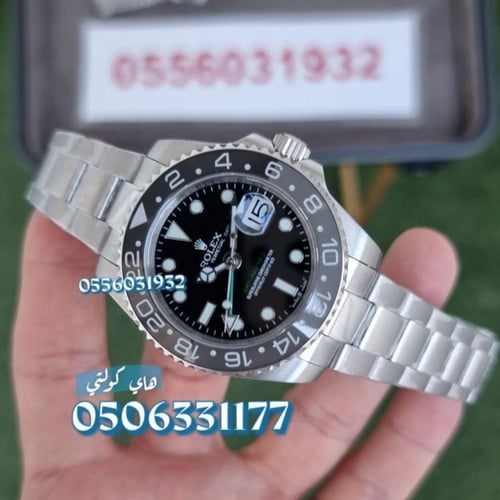 ساعة رولكس جي ام تي ماستر تو بروس واين