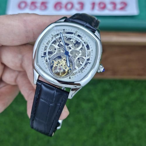 ساعة كارتير درايف سكيلتون اسود