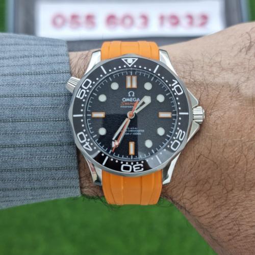 ساعة اوميغا سيماستر برتقالي