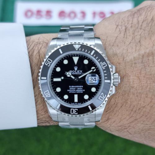 رولكس صبمارينر أسود ديت سوبر كلون