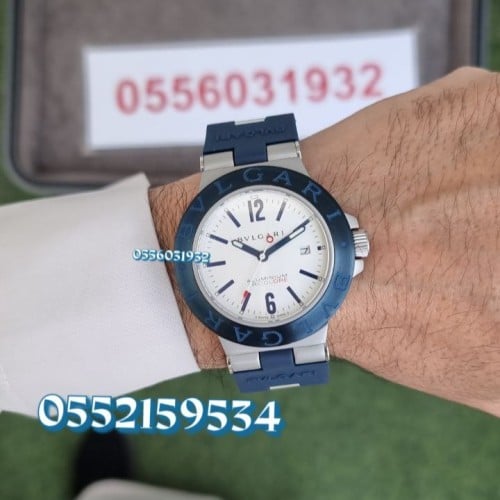 ساعة بولغاري الومنيوم