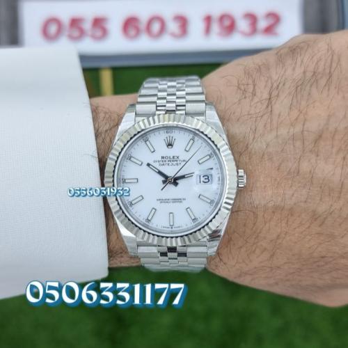 ساعة رولكس ديت جست رجالي ماستر كوالتي طبق الاصل