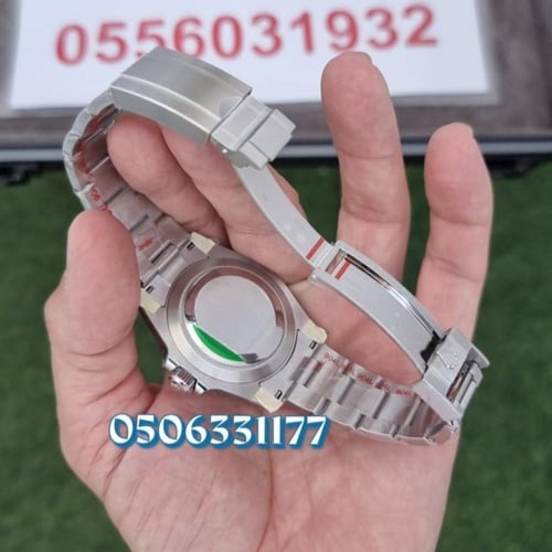 ساعة رولكس رجالي اير كينغ - رولكس ماستر كوبي مقاس...