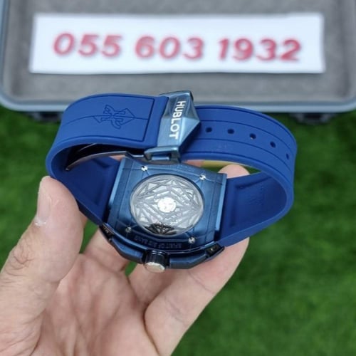 ساعه هوبلت بيق بانق سانق بلو