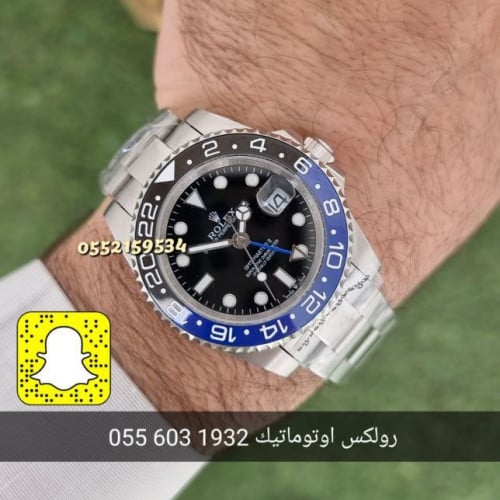 ساعة رولكس جى ام تى باتمان