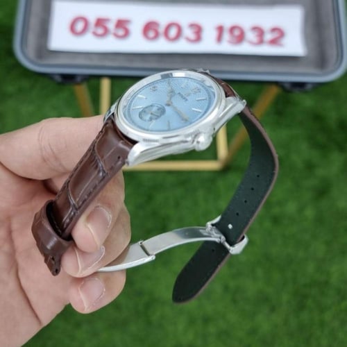 ساعة رولكس 1908 أويستر بربتشوال جلد بني ماستر