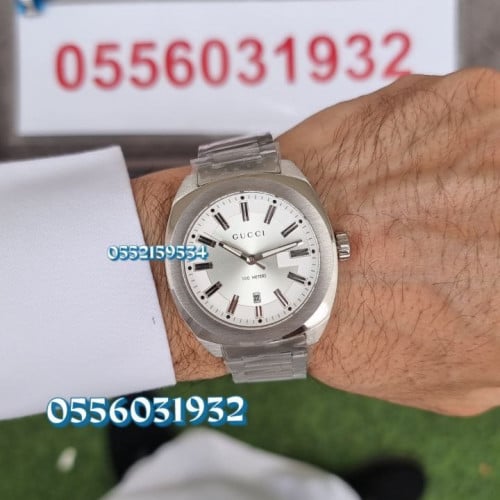 ساعه غوتشى رجاليه