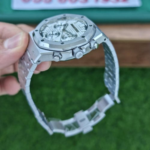 ساعة اوديمار رويال أوك فضي سوبر كلون