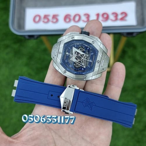 ساعه هوبلت بيق بانق سانق بلو