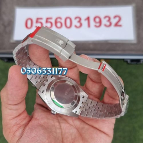 ساعة رولكس ديت جست رجالي ماستر كواليتي- أوتوماتيكي...