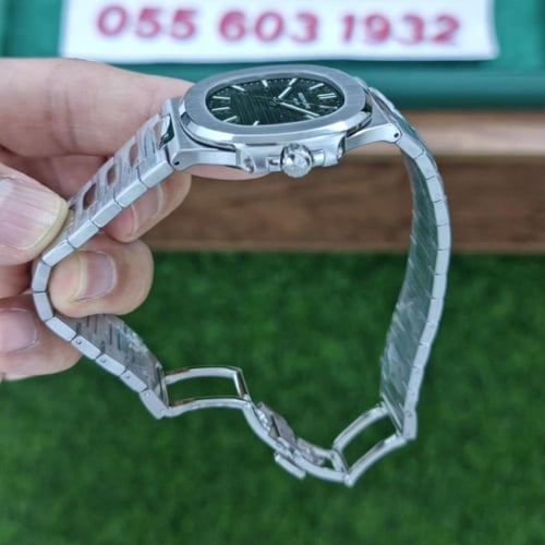 ساعة باتيك فيليب نوتيلوس أخضر 41 ماستر القفل الجدي...