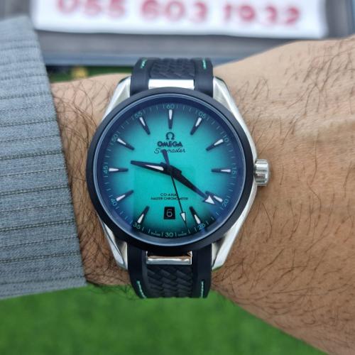 ساعة اوميغا سيماستر اكوا تيرا أخضر متدرج