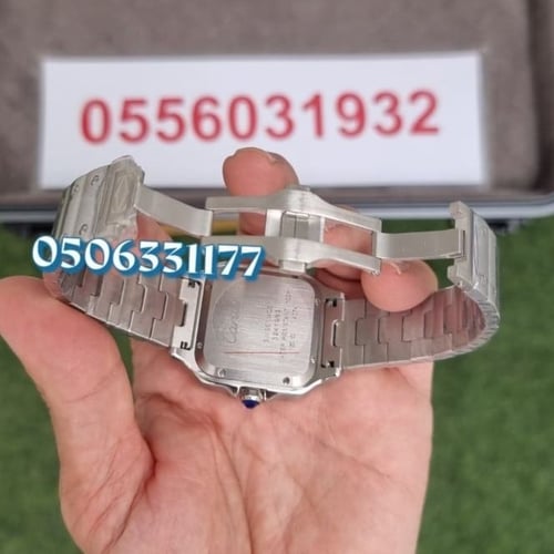 ساعة سانتوس دو كارتير رجالية - تصميم فاخر