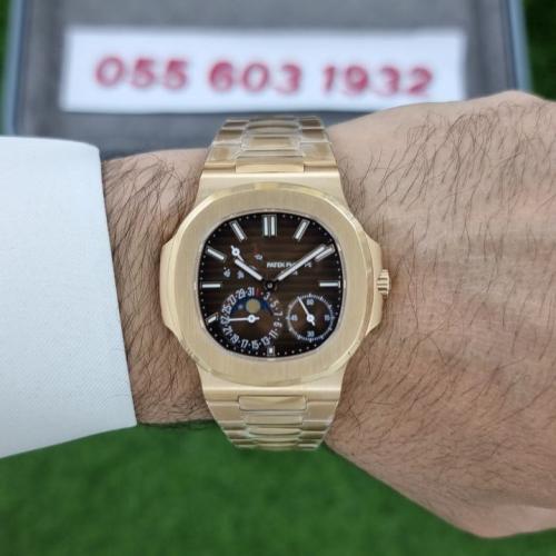 ساعة باتك فيليب نوتيلوس روز قولد ماستر