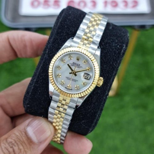 ساعة رولكس ديت جست نسائي ماستر