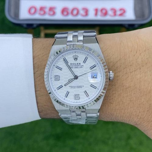 ساعة رولكس لاند دويلر أبيض 36 أوتوماتيك