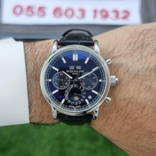 ساعة باتك فيليب جراند كومبليكيشن اسود