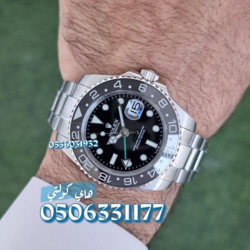 ساعة رولكس جي ام تي ماستر تو بروس واين