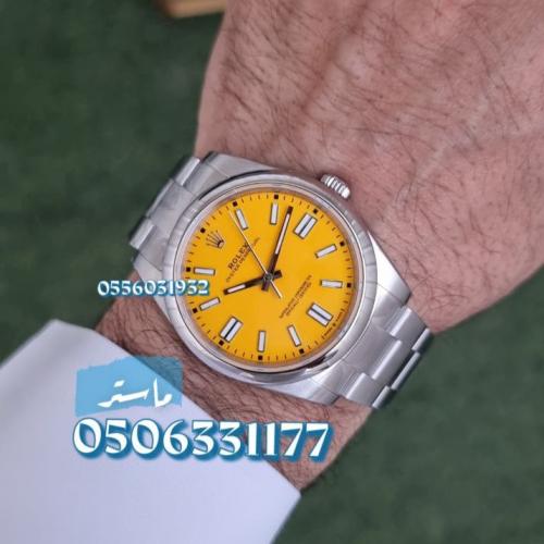 ساعة رولكس بربتشوال رجالي - اويستر رولكس ماستر كوا...