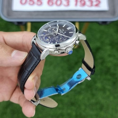 ساعة باتك فيليب جراند كومبليكيشن اسود