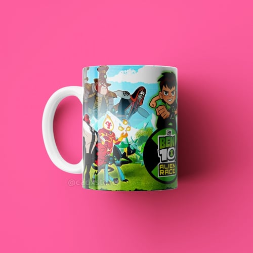 كوب بن تن مع الاسم