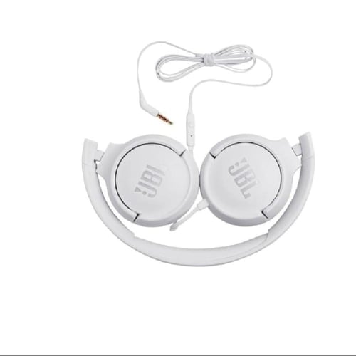 JBLسماعة رأسية سلكيه تون 500 جي بي ال - ابيض = 692...