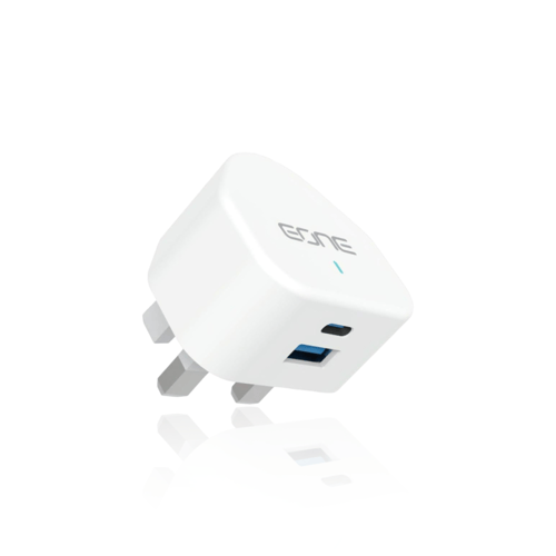 EONE فيش جداري منفذين بقوة 20 واط، ابيض = 65394862...