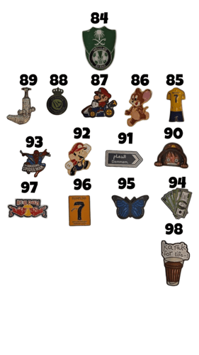 10003 شعارات لوقو استيكر لاصق مصنوع من الاستيل او...