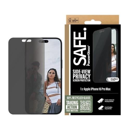 PanzerGlass بانزر جلاس SAFE حماية شاشة امامية آيفو...