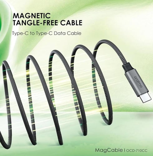 Oraimo كابل مغناطيسي من أورايمو USB-C إلى USB-C بط...