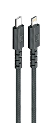 TENPLUS كيبل بي دي للايفون 1 متر من تن بلس اسود =...