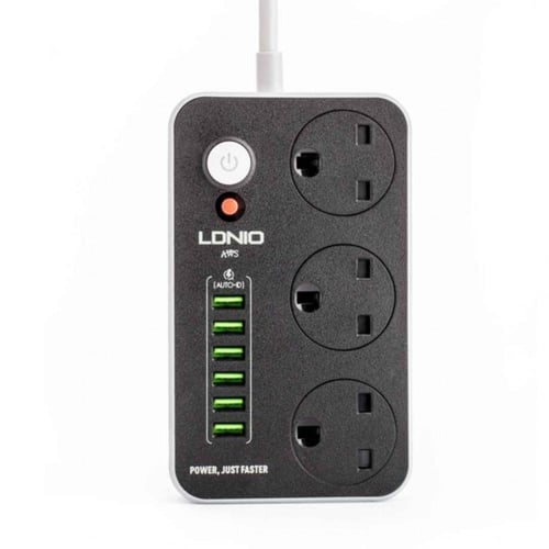 LDNIO= وصلة سلك تمديد للطاقة الكهربائية تحتوي على...