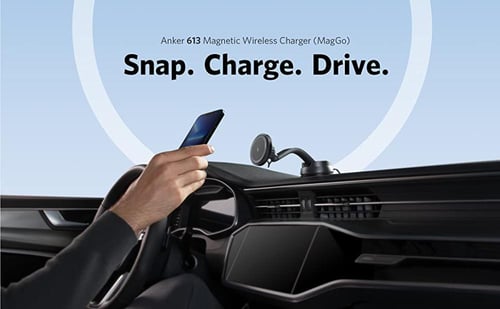 ANKAR انكر 613 (شاحن لاسلكي مغناطيسي (ماج جو ملحقا...