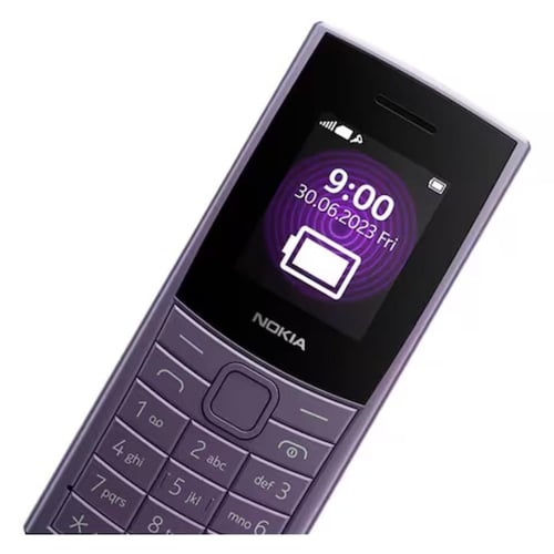 NOKIA = نوكيا 110 4 DUAL sim لون بنفسجي = 64384090...