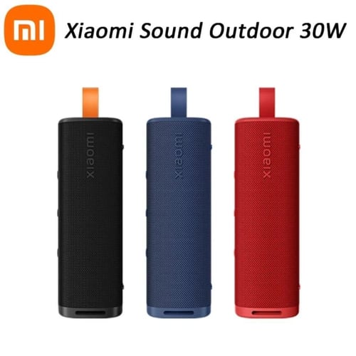 مكبر صوت بلوتوث محمول 30 واط مقاوم للماء أزرق شاوم...