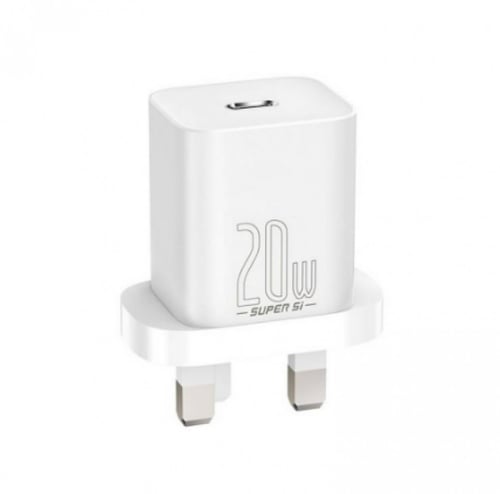 Baseus راس جداري بيسوس 20 واط منفذ تايب سي ازرق =...