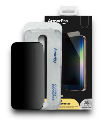 ArmorPro Screen Protector Privacy AR for iPhone 16...
