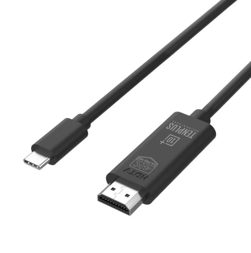 TENPLUS كيبل HDMI إلى USB-C للتلفزيون والشاشات ذات...
