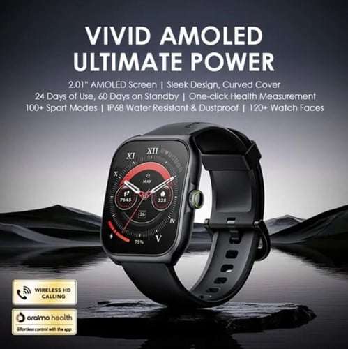 Oraimo ساعة Oraimo OSW-812 الذكية بشاشة منحنية Nov...