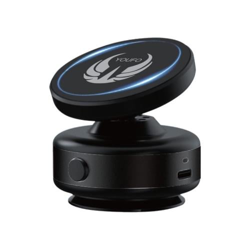 Youfo حامل جوال للسيارة يدعم ماج سيف y4875اسود = 0...