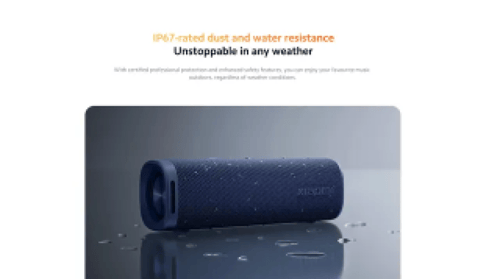مكبر صوت بلوتوث محمول 30 واط مقاوم للماء أزرق شاوم...