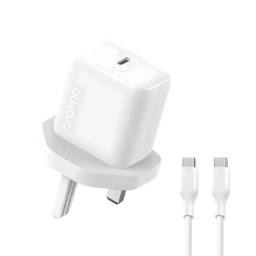 Oraimo أورايمو راس شاحن تايب سي بقوة 20 واط أبيض = 4894947096853