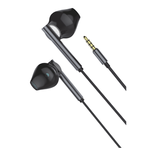 LEVORE ليفور ي سماعة أذن سلكية بموصل 3.5 ملم اسود...