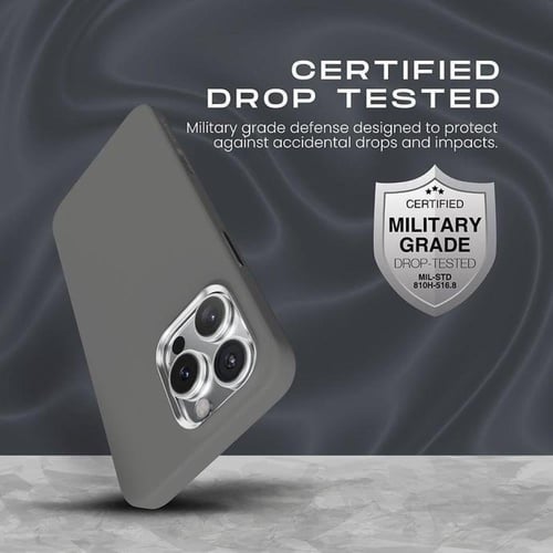 HELMET جراب سيليكون ماج سيف من HYPHEN TINT لهاتف i...