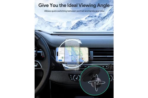 AUKEY أوكي حامل هواتف ذكية مغناطيسي بخاصة دوران بن...