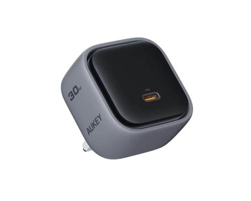 AUKEY شاحن حائط Aukey PA-C1 Comet 30W PD بتقنية Ga...