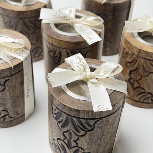 مبخرة خشب بنقوش