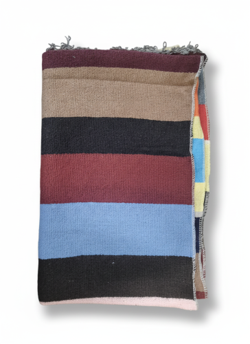 A dashboard scarf in multiple colors